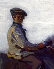 Riding Bareback (detail) by Sir Alfred James Munnings